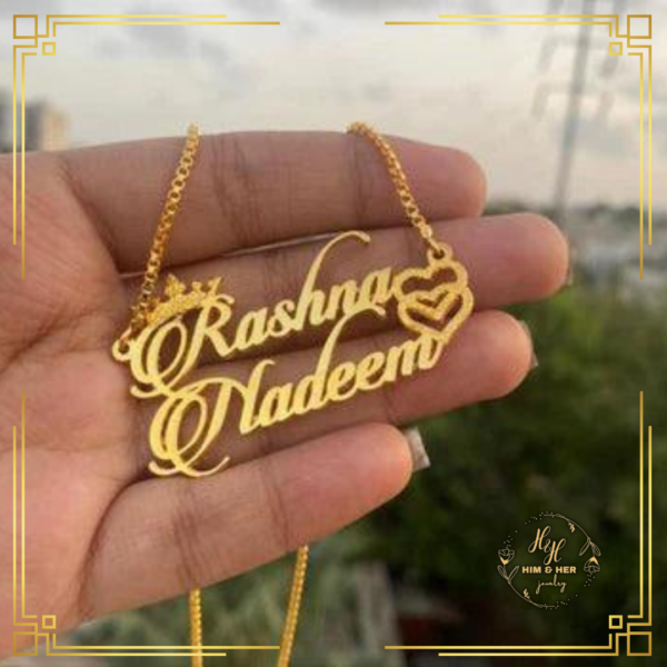 Customized Jewelry Full Name Necklace | Gold | Silver - Image 4