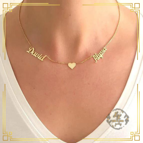 Customized Jewelry Full Name Necklace | Gold | Silver - Image 5