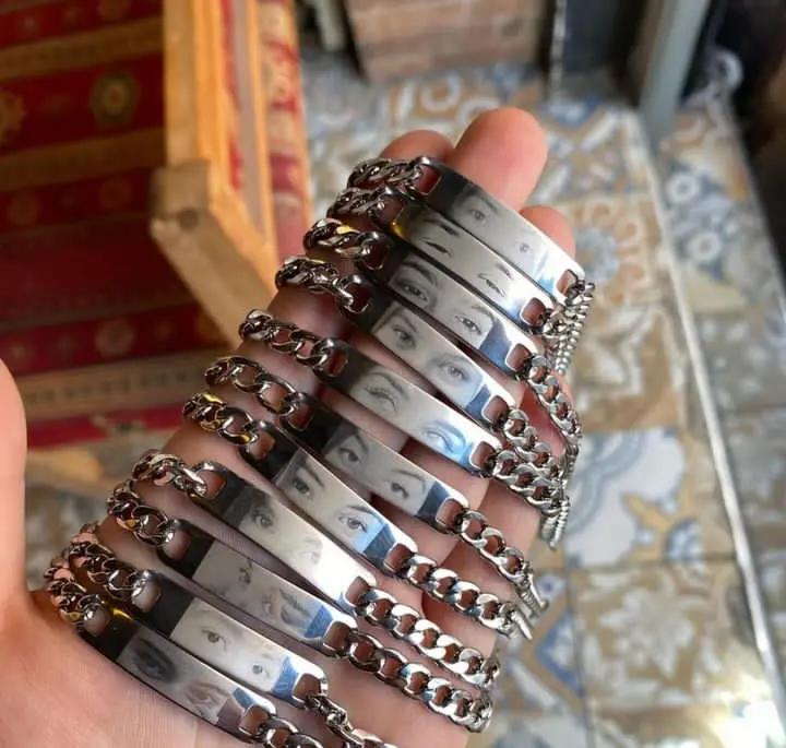 Custom Jewelry Bracelet with Your Eyes Image