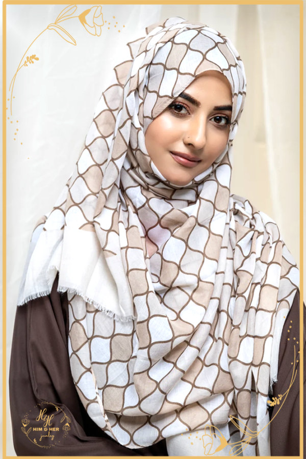 Arabi Lawn Hijab (Beige)
