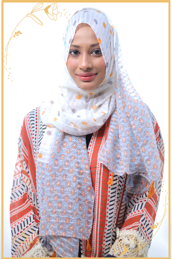 Arabi Lawn Hijab (Purple)