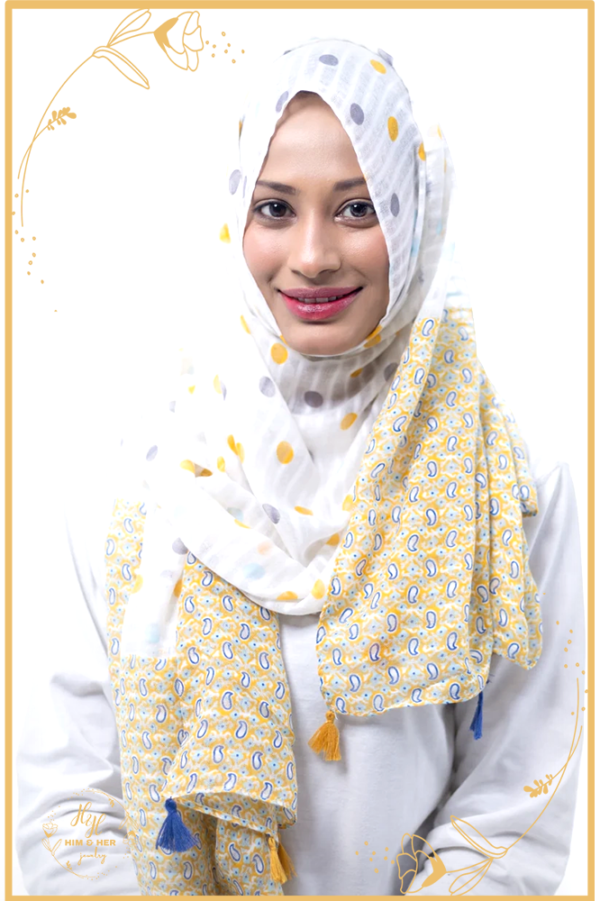 Arabi Lawn Hijab (Yellow)