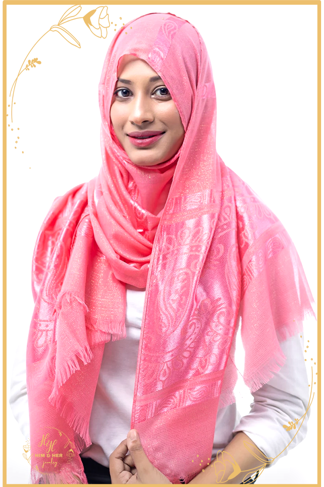 Moonlit Grace Hijab (Cherry Blossom)